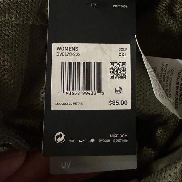 NWT Nike Flex UV 40 Victory 3 Quarter Golf Pants DriFit Green Women’s XXL - Picture 9 of 11